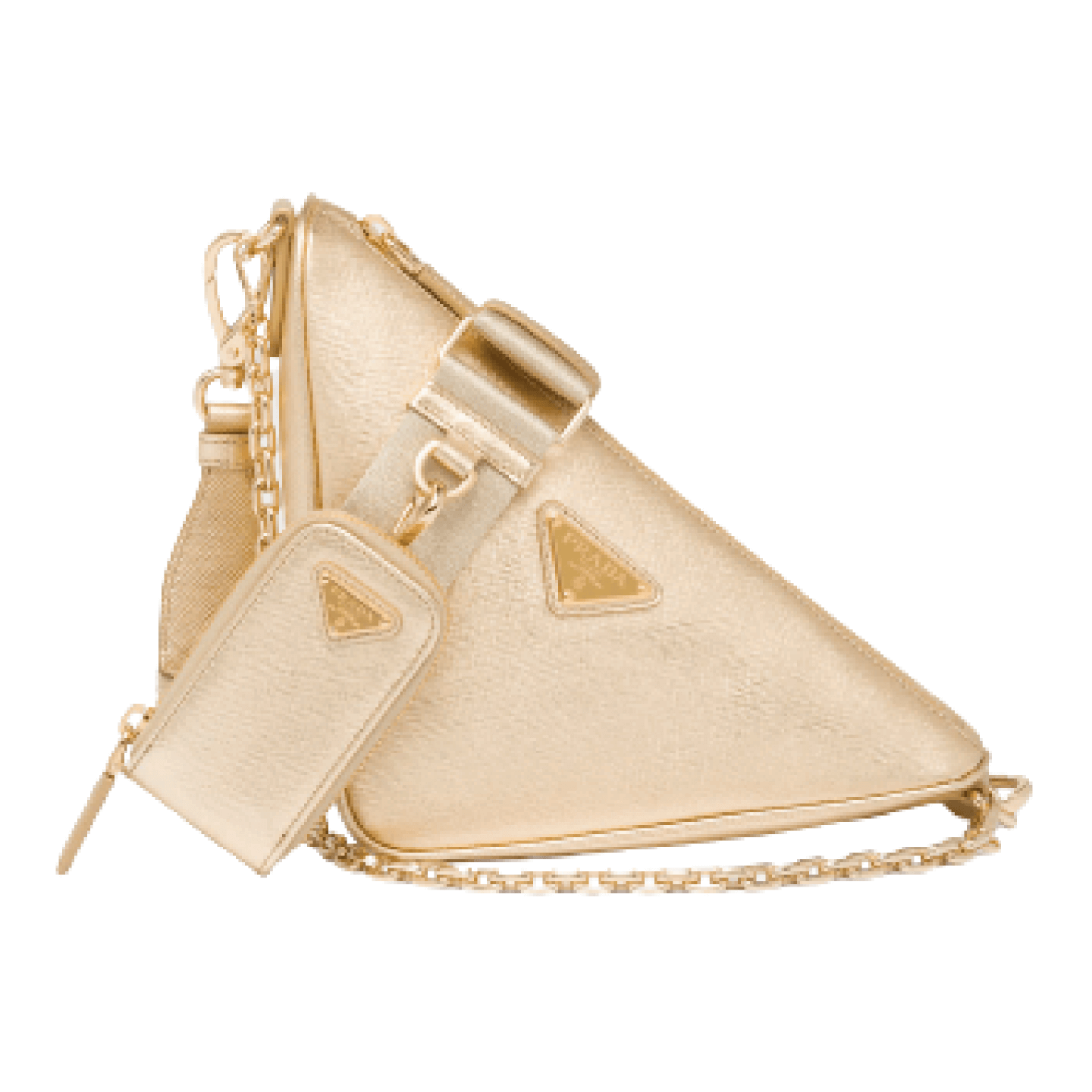 Prada Triangle Saffiano leather shoulder bag